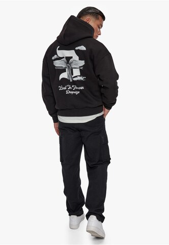 Dropsize Sweatshirt 'Lost in Heaven' in Black