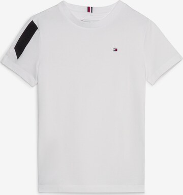 T-Shirt TOMMY HILFIGER en blanc : devant