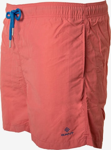 Shorts de bain GANT en orange