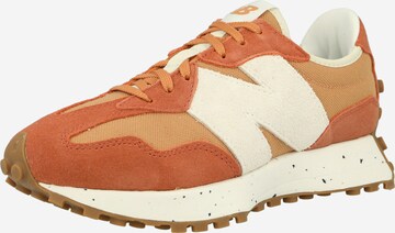 new balance - Sapatilhas baixas '327' em castanho: frente