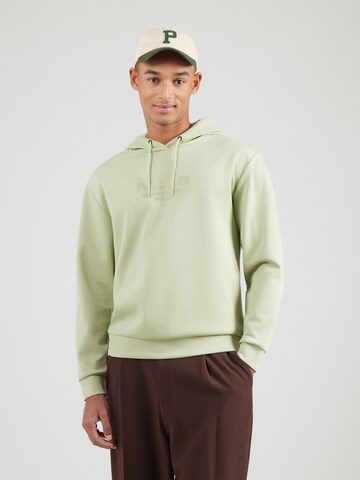 No Excess Sweatshirt in Groen: voorkant