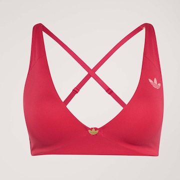 ADIDAS PERFORMANCE Trojúhelníková Sportovní podprsenka – pink