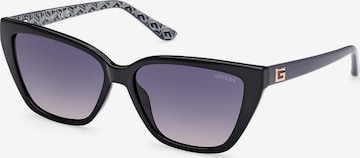 Occhiali da sole di GUESS in nero: frontale