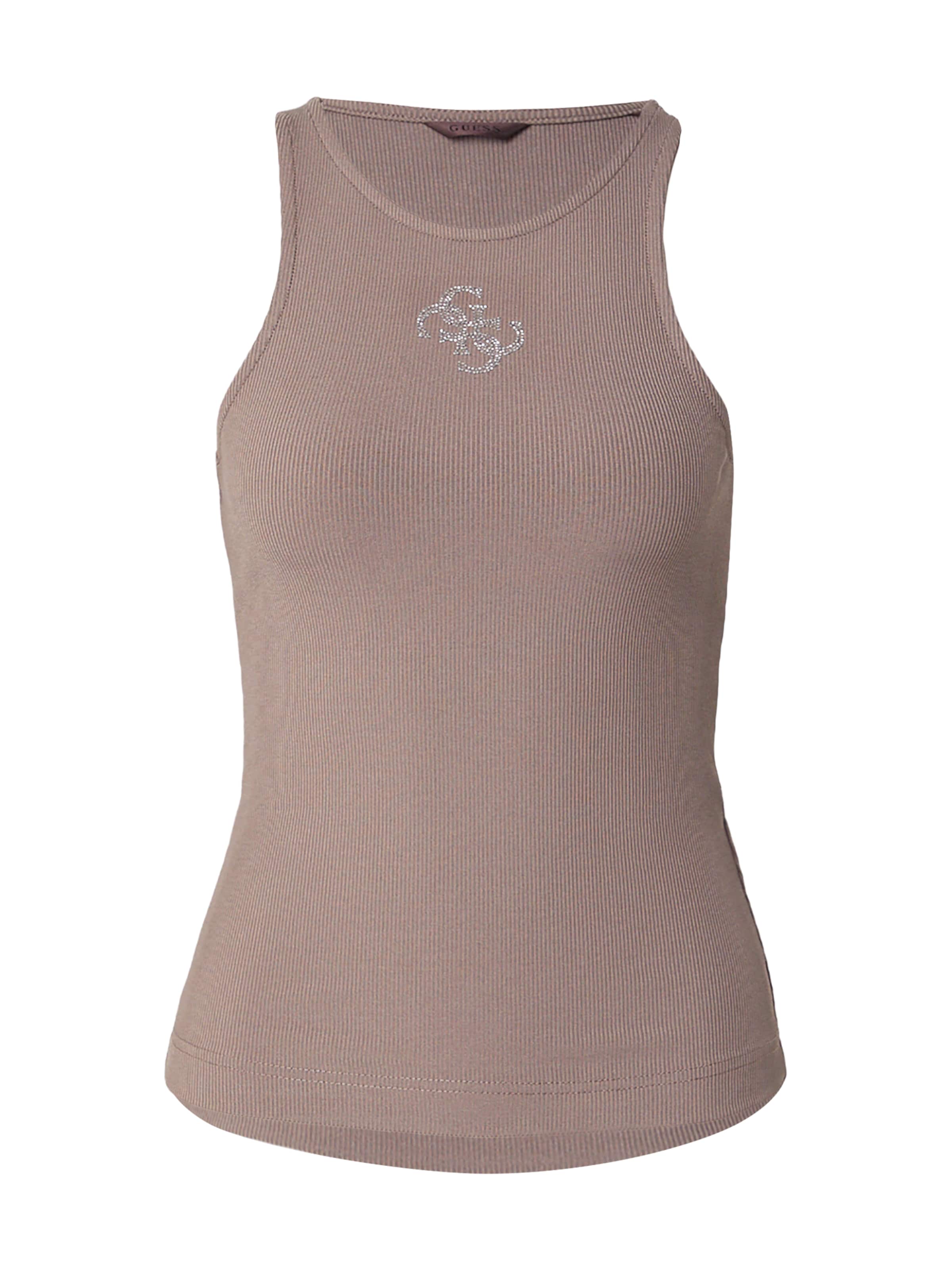 Top 'Guendalina' di GUESS in marrone: frontale