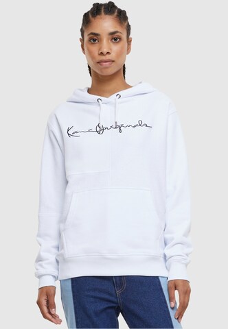 Karl Kani Sweatshirt in White: front