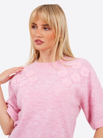 BRAVE SOUL Pullover i pink