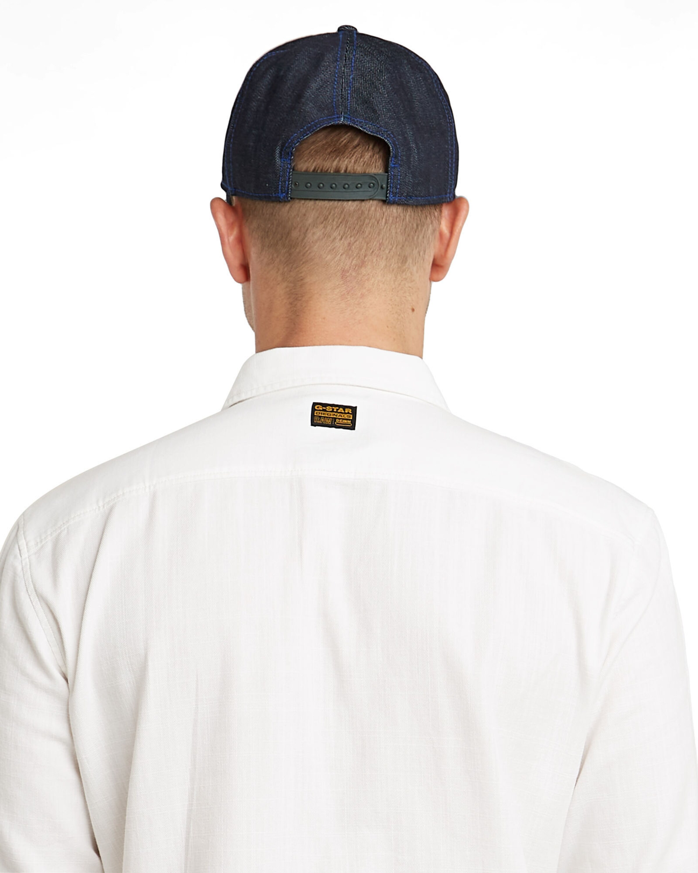 G-STAR Slim fit Overhemd 'Marine' in Wit