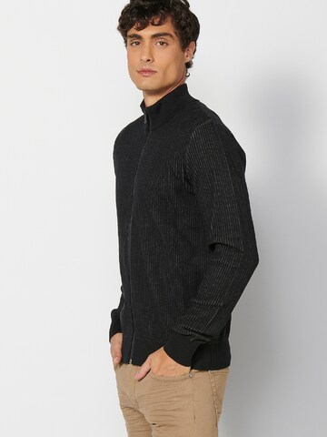 KOROSHI Knit cardigan in Black