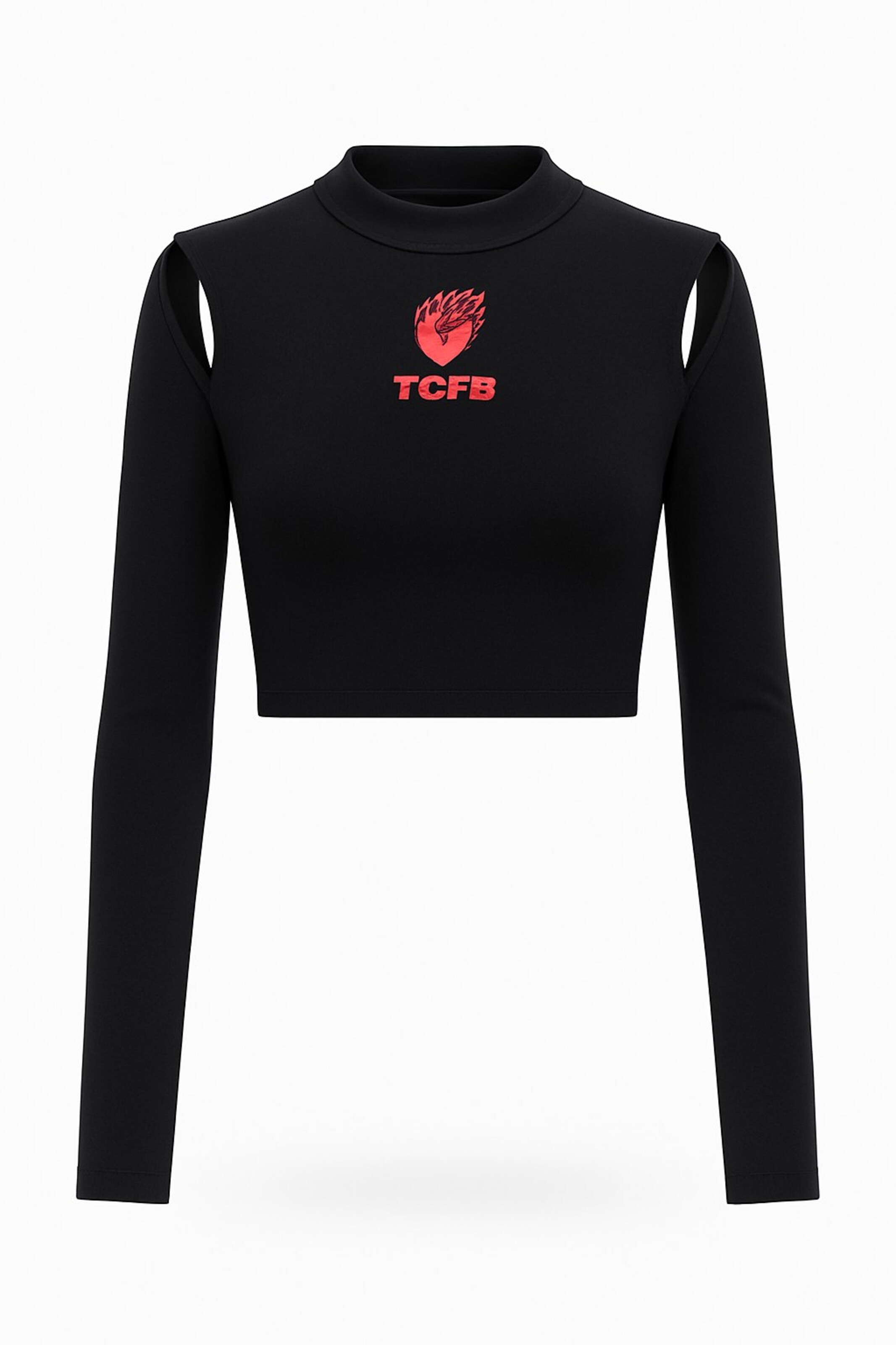 PCFG Shirt in rot / schwarz, Produktansicht