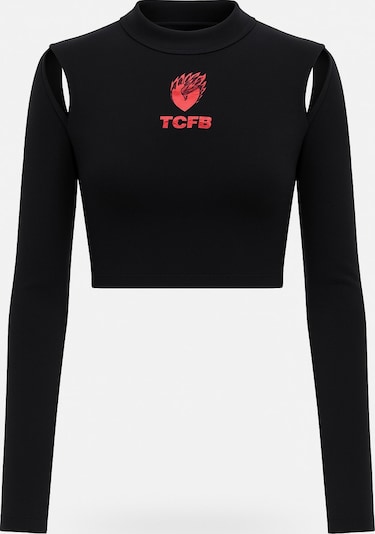 PCFG Shirt in rot / schwarz, Produktansicht