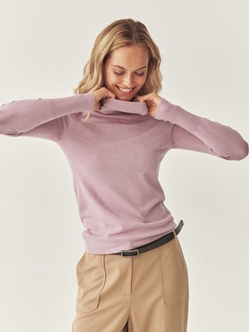 TATUUM - Pullover em roxo: frente