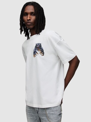 AllSaints - Camiseta 'BEAST' en blanco: frente