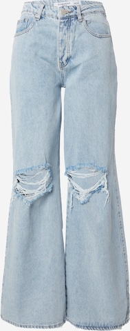 GLAMOROUS Wide leg Jeans in Blauw: voorkant