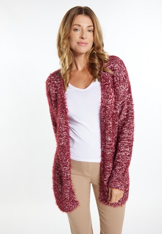 Cardigan 'Lurea' Usha en rouge : devant