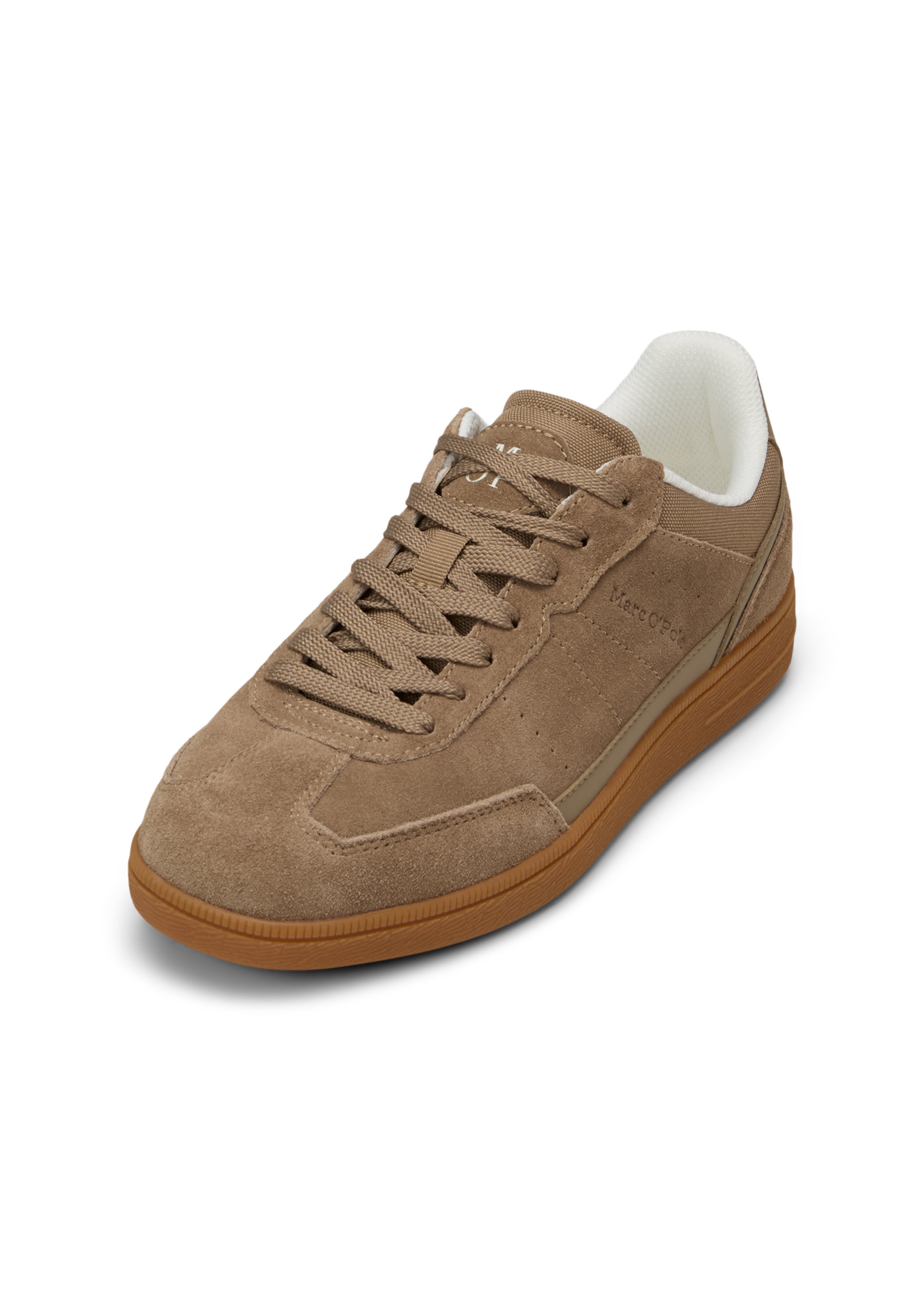Baskets basses 'Charlie' Marc O'Polo en beige : devant