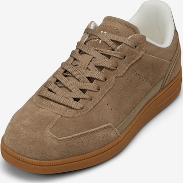 Baskets basses 'Charlie' Marc O'Polo en beige : devant
