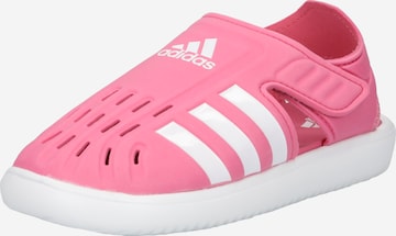 ADIDAS SPORTSWEAR Beach & Pool Shoes 'Summer Closed Toe Water' in Pink: front