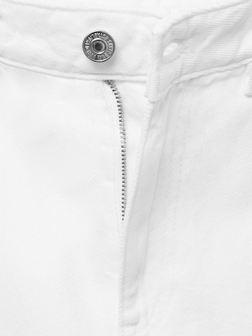 MANGO Wide leg Jeans 'GALA' in White