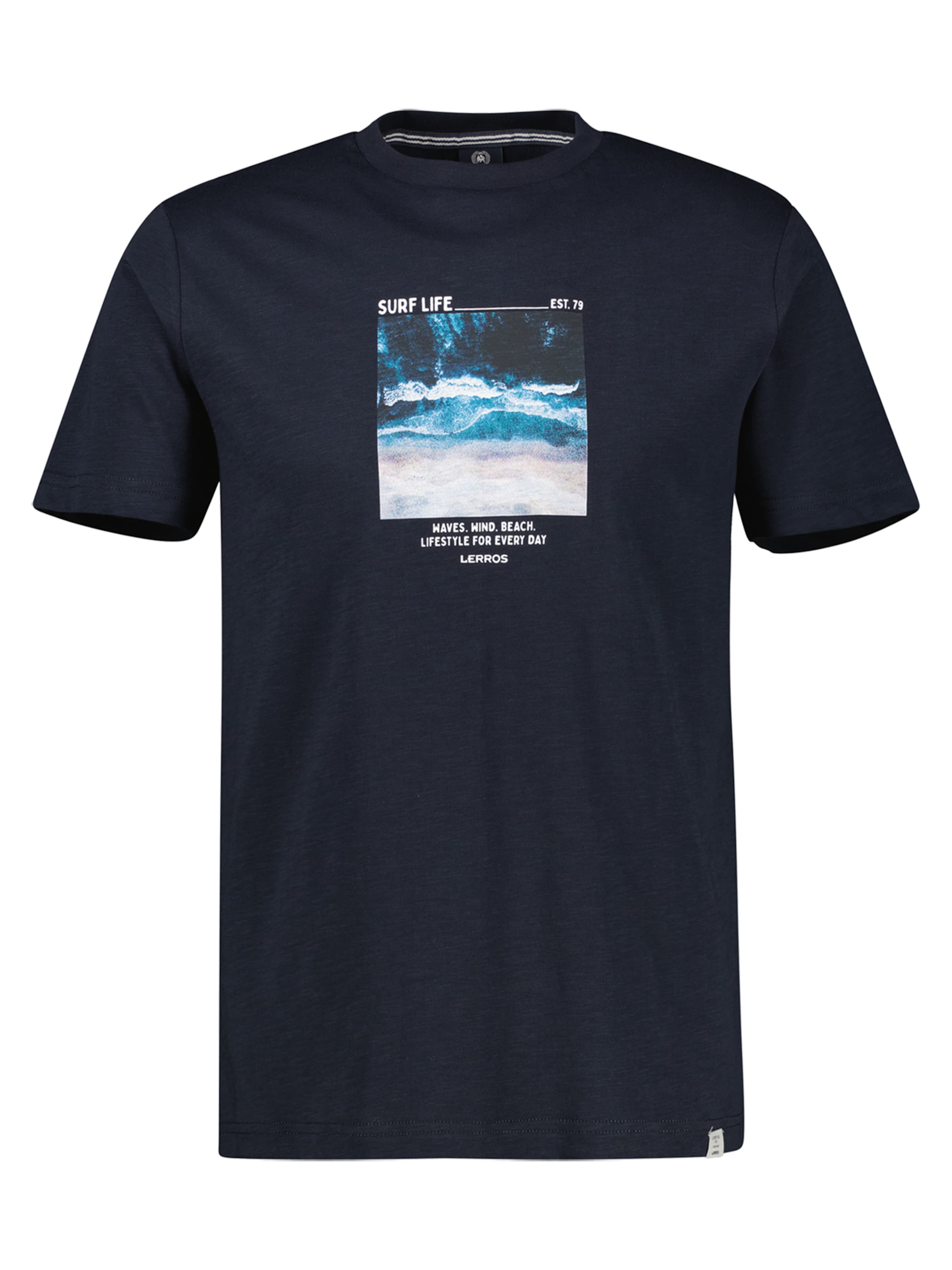 LERROS Shirt in Blauw: voorkant