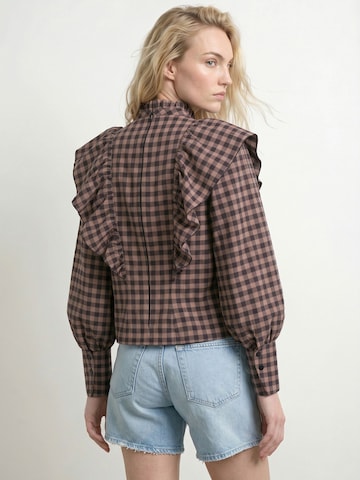 Camicia da donna di HYPEDROP in marrone