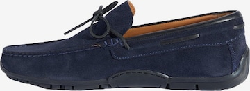 Desa Moccasins 'DESA Herren-Schnürslipper aus Wildleder' in Blue: front