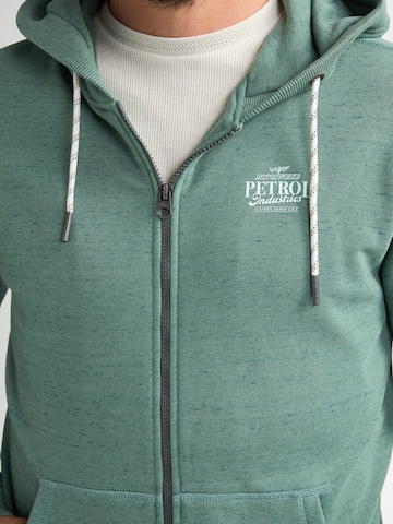 PETROL INDUSTRIES MEN Sweatvest in Groen