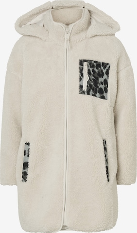 Hailys Fleecejakke 'Te44ddy' i beige: forside