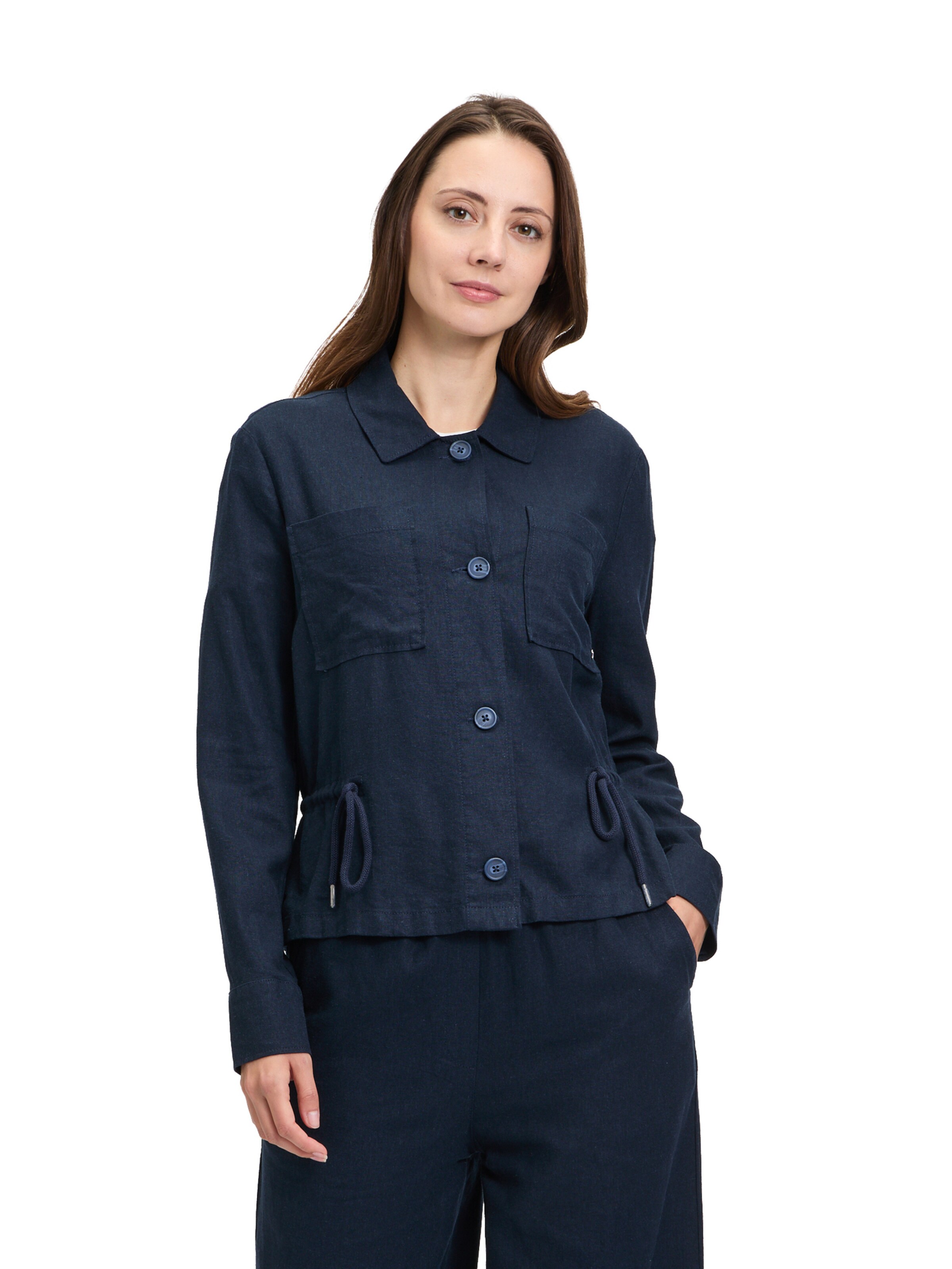 Betty & Co Jacke in Blau: Vorderseite