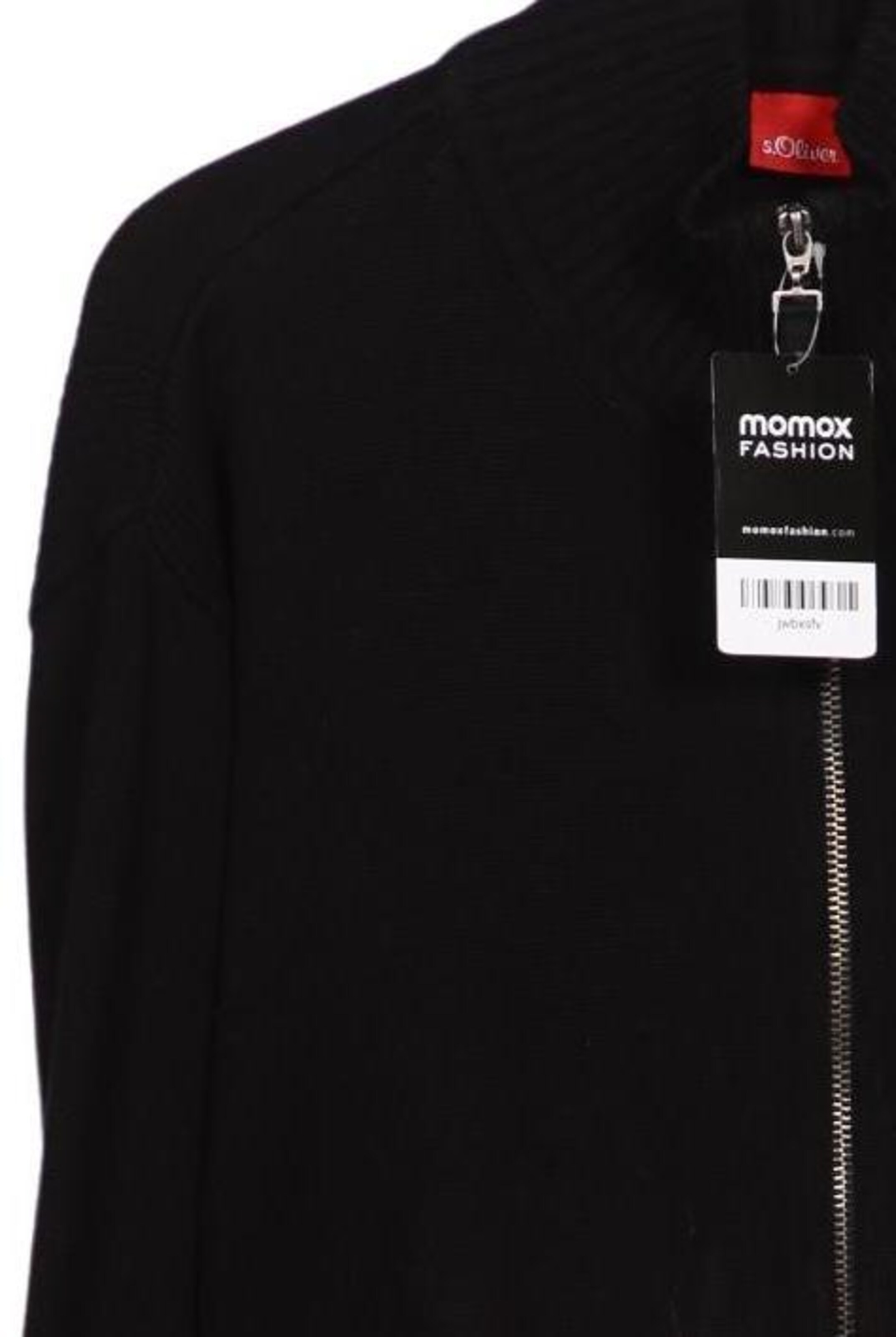 s.Oliver Strickjacke XXL in Schwarz