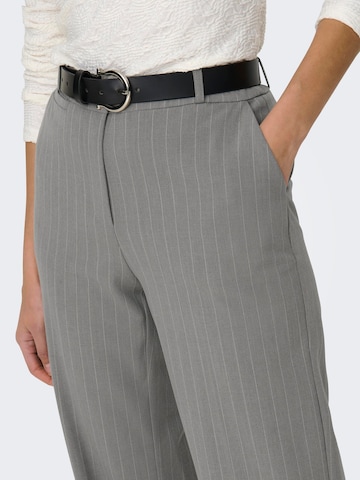 ONLY Regular Trousers 'BRIE' in Grey