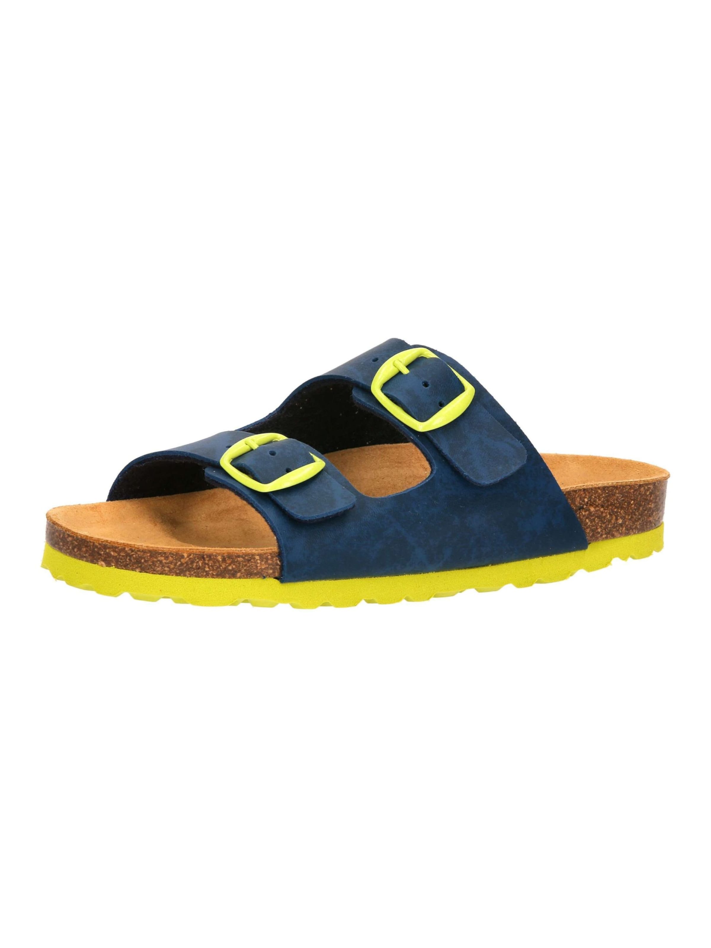 LICO Sandal 'Bioline' in Blue: front