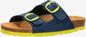 LICO Sandale 'Bioline' in Blau: Vorderseite