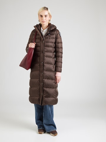 Blauer.USA - Sobretudo de inverno em castanho: frente