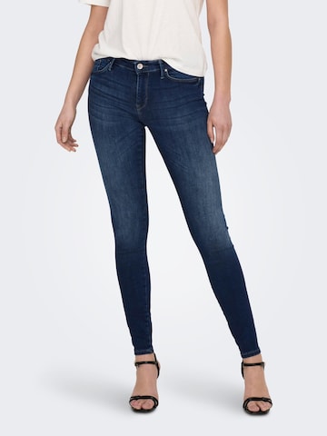 ONLY Skinny Jeans i blå: forside