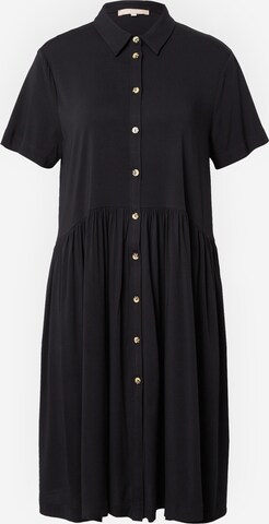 Robe-chemise 'Valencial' Soft Rebels en noir : devant