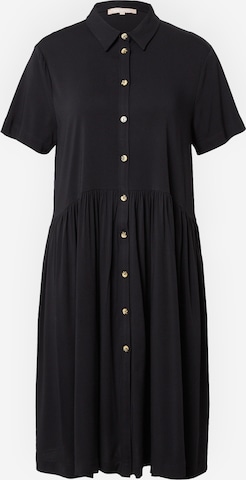 Robe-chemise 'Valencial' Soft Rebels en noir : devant