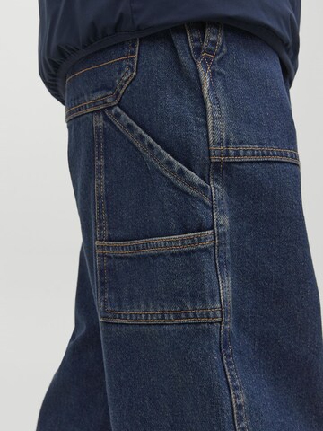 Jack & Jones Junior Loosefit Jeans 'Chris Utility MF 868' i blå