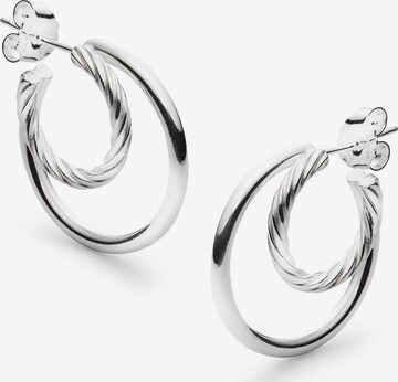 Jukserei Earrings 'Ines' in Silver: front