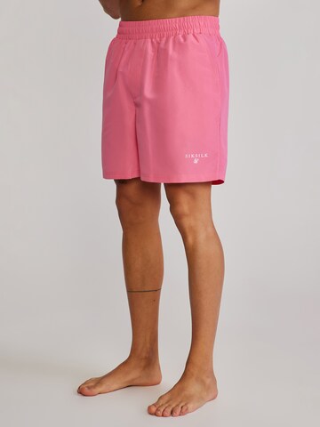 SikSilk Badeshorts in Pink