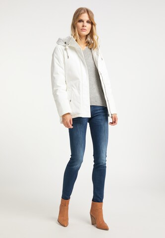 DreiMaster Vintage - Chaqueta de invierno en blanco