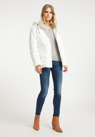 Veste d’hiver DreiMaster Vintage en blanc