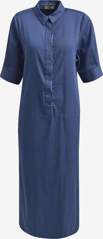 Smith&Soul Košilové šaty – modrá: přední strana