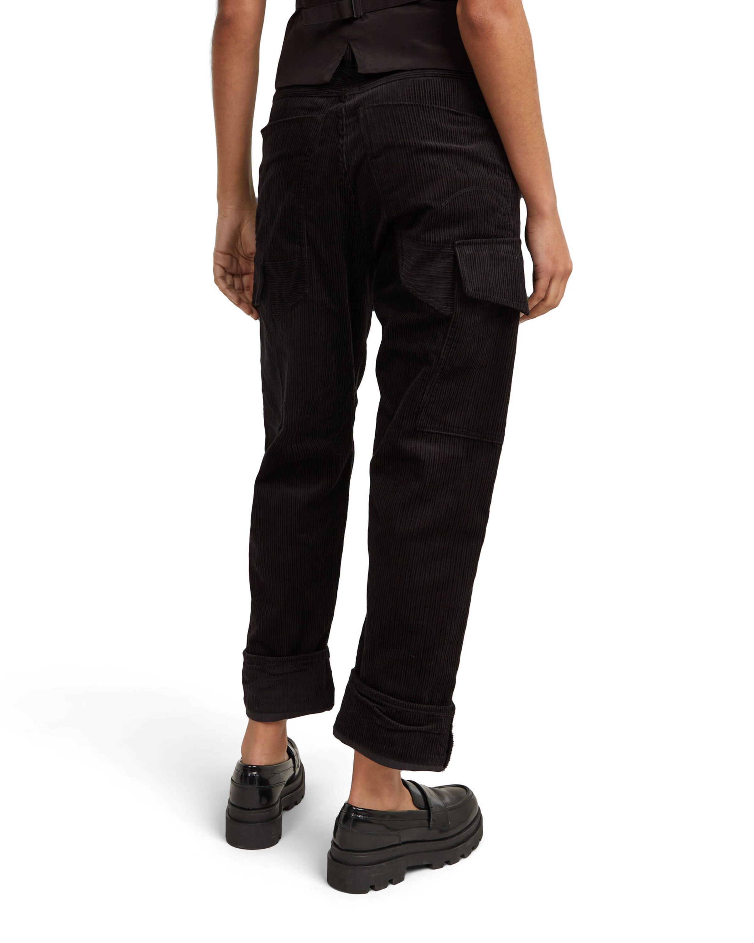 G-STAR Regular Cargobroek in Zwart