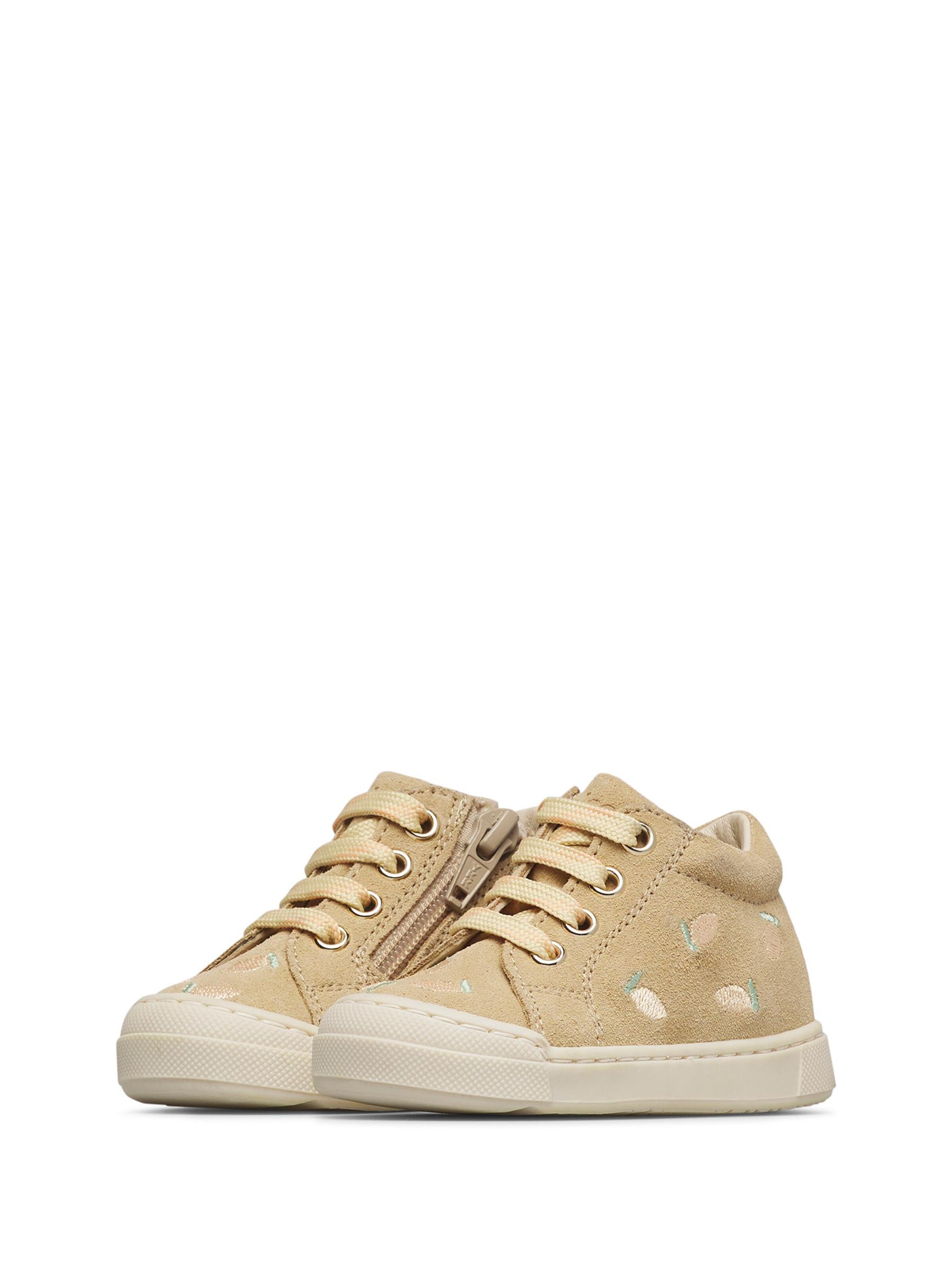 Falcotto Sneakers 'SNOPES EMBR.LEMONSODA ZIP' in Beige