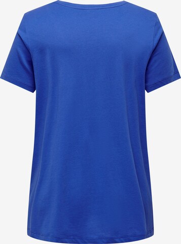 ONLY Carmakoma - Camiseta 'Bonnie Life' en azul