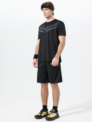 Youthup Tracksuit 'Belüftung' in Black