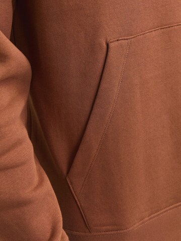 JACK & JONES Sweatshirt 'JJEStar' in Braun