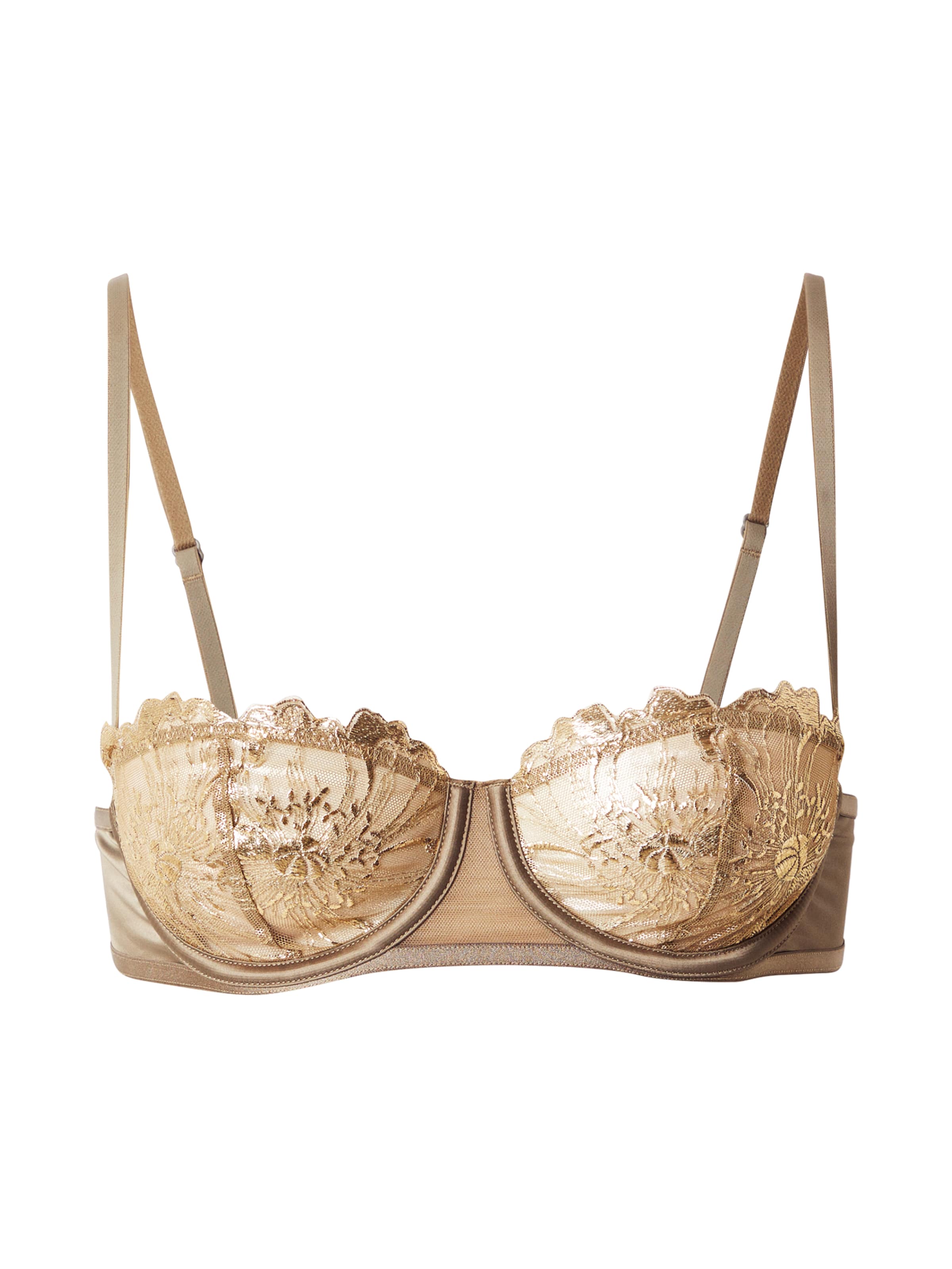 ETAM Μπαλκονέ Σουτιέν 'AMARYLLIS' σε μπρονζέ: μπροστά