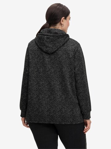 SHEEGO Sweatshirt in Schwarz