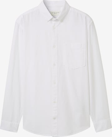 TOM TAILOR Hemd in Weiß: Vorderseite